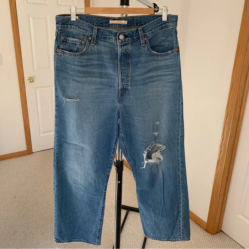 Levi’s Ribcage Straight Ankle Jean Women’s 32